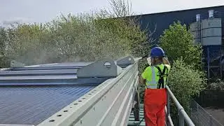 Cooler unit cleaning for Finning 