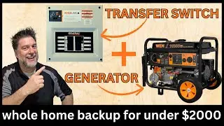 Whole Home Backup Power for Under $2,000 ⚡🏠 | Generac HomeLink + Generator Setup