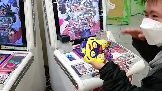 初心者ママVSはる君でガンバライジング対決！パート2