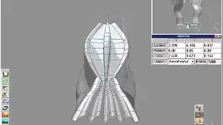 trueSpace NURBS course - 11 birail tool