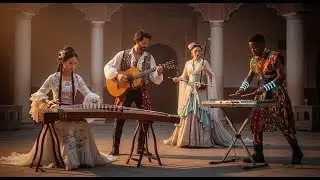 Ambient Chinese Flamenco trip hop Fusion &ndash; Guzheng, Erhu, Guitar (Experimental World Music)