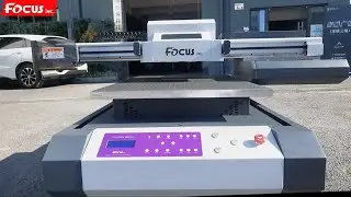 Focus Inc 6090 Galaxy Jet max Direct to substrate UV flatbed printer with 3pcs eps i3200 print head