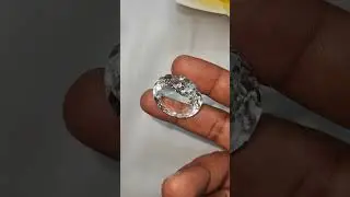 Most Beautiful Big Size White Topaz With Lab Report #gemstone #whitetopaz #topaz