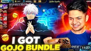 I Got Gojo Bundle In 99 Diamonds Jujutsu Kaisen Event Garena Free Fire In