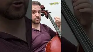 Two ways to shift to a new note on the cello! | Hammer & Strings Conservatory #shorts #celloshorts