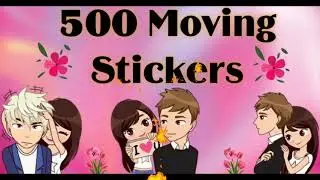 Animated Sticker Pro - 500 Moving Stickers for Whatsapp