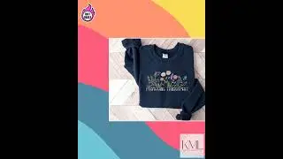 Physical Therapist Sweatshirt for Women, Cute Physical Therapy Assistant Crewneck, Gift for PT St...