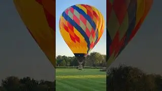 Hot Air Balloon Makes an Emergency Landing 🎈