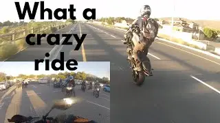 I joined a Hooligan ride on the MT 07