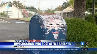 Marcola residents urged not to use mail to vote after break-in at post office
