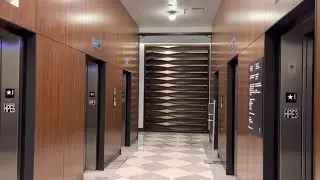 MY FIRST MITSUBISHI!  Traction Elevators @ The JW Marriott Tampa Water Street-Tampa FL