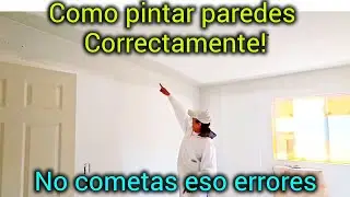 C&oacute;mo pintar paredes con esprayadora video para principiantes 