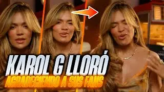 KAROL G ENTRE LAGRIMAS agradece a SUS FANÁTICOS el éxito CONSEGUIDO en SPOTIFY | TENDENCIAS 2026