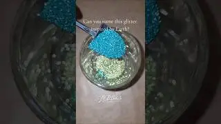 mixing 🌎 bio-glitter #litafcandleco #mixingglitter #glitter #sparkle #waxmeltsupplies #glittermix