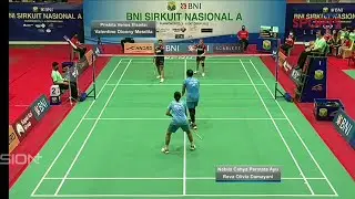 Final GTI Sirnas A Jateng 2022, Nabila/Reva (Jaya Raya) vs Priskila/Valentine (Djarum)