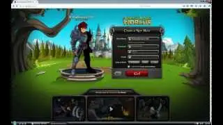 AdventureQuest Worlds - How to Create a Account in AdventureQuest Worlds