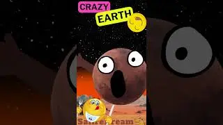 🌍 Earth Ate Mars! 🤯 Crazy Earth 😱 Scared Mars 🪐