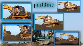 khada hokar poklene kaise chalate hai dekhiae....??#poclainexcavator #excavator #pockline #souvik