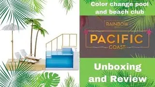 RAINBOW HIGH COLOR CHANGE POOL & BEACH CLUB UNBOXING + PHAEDRA Part 2