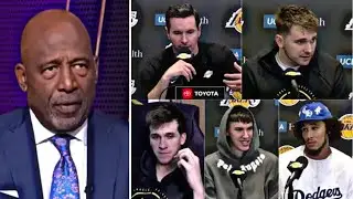 FULL Lakers POSTGAME: Worthy, JJ, Luka, Austin, LaRavia & Hayes react after win vs. Heat