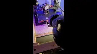 Behind the scenes 3D printing time-lapse fix. #3d #creality #3dprint #ender #timelapse #trending