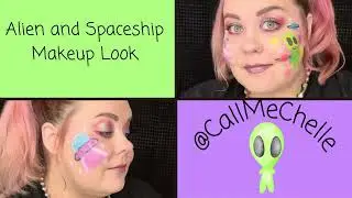 👽Alien and Spaceship Makeup Look👽 Lofi Music | No Talking