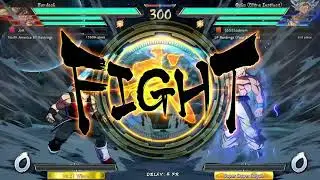 Dragon Ball FighterZ - SSJabroni Online Match INTENSE MATCH WITH 1ST Z1 WINNER
