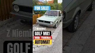 PEREŁKA Z NIEMIEC? GOLF MK1 1980r AUTOMAT! NIE UWIERZYSZ! OLDTIMER #vw #golf #oldtimer #multivag