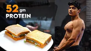 High Protein Chicken Sandwich Recipe | 52g Protein