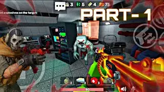 Laboratory Mode - Kuboom 3D Gameplay | ft Victor | Part - 1 | #кубум #kuboom #zombie #gaming