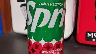 Sprite  Limited Edition Winter Spiced Cranberry 7.5 FL OZ Can Mini Sip N, Review