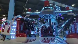 Indoor Park Centerpiece: Futuristic Rotating Lifting Ride (High ROI) | Factory Direct