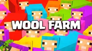 Easiest Wool Farm in Minecraft STILL 1.21+ (Tutorial)