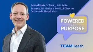 Powered by Purpose - Dr. Jonathan Scherl