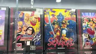 I visited a retro game store in Fountain Valley on 1 19 2025   Neo Geo