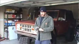 Hand Siping a mud tire with an Ideal Tire Groover for better snow wheeling performance