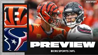 Bengals at Texans Game Preview | NFL Week 2 Picks & Predictions