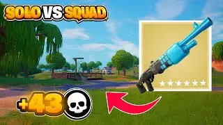 I Set My KILL RECORD in SOLO vs SQUAD – RELOAD RANKED (43 Kills)