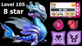 Best Sigil and Level 6 Mastery for Ancient Iajir Dragon | level up to 105 with 8 star | DML