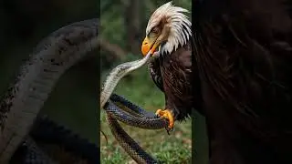 The eagle catch eating fish # shots # eagle # fish # viral videos #
