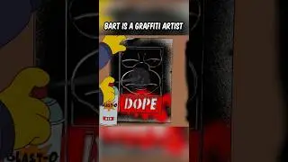Bart is a graffiti artist