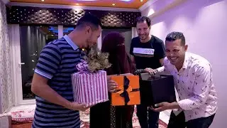 فاجئناهم بهداايا خرافيه🎁بشقتهم الجديده🏡دابسونا ومرمطونا😭😱