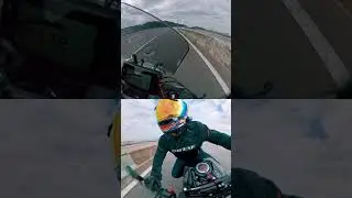 Saturday weekend ride with my beloved Cb650R Eclutch x Akrapovic x BMC