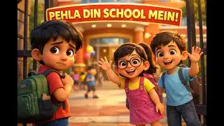 Naya School Nayi Dosti | Emotional School Story for Kids in Hindi | Moral Story Cartoon