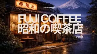 富士山の喫茶店の夕暮れ｜懐かしい日本のコーヒー店BGM