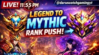 MOBILE LEGEND LIVE STREAM DAY-30😈| DARU大 SCOTCH GAMING YT