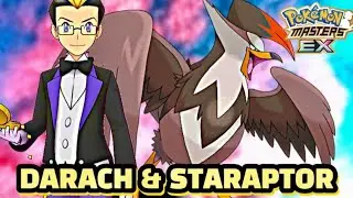 Darach & Staraptor Overview! AoE Debuffing Sync Nuke! | Pokemon Masters EX