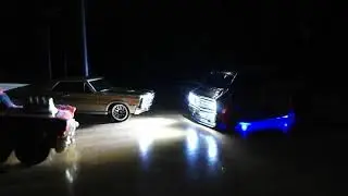 Hot wheels Dodge Van custom lights and V8 compressor engine sound.