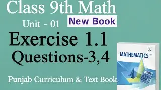Class 9 Math EX 1.1 Question 3 & 4 | New Syllabus PCTB | Easy Method#Class9Math#MathsClass9#PCTB