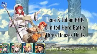 Fire Emblem Heroes - Lena & Julian BHB Limited Hero Battle INFERNAL - Three Houses Units